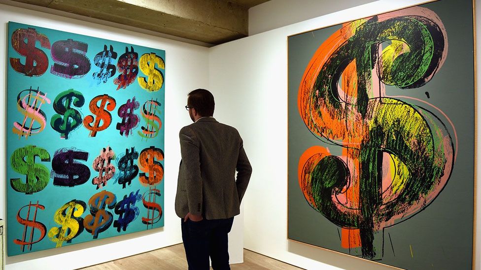 Artist Andy Warhol reportedly said of his work “American money is very well designed, really, I like it better than any other kind of money.” (Credit: Getty Images) Artist Andy Warhol reportedly said of his work “American money is very well designed, really, I like it better than any other kind of money.” (Credit: Getty Images)