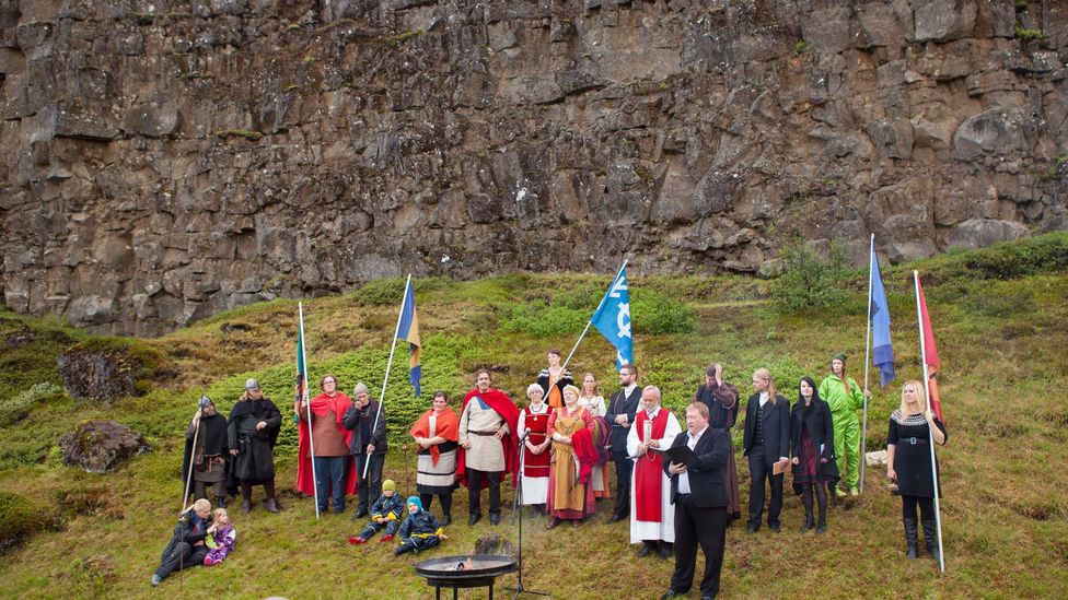 The Ásatrú Association of Iceland is currently one of the country's fastest growing religions (Credit: Gunnar Freyr Steinsson/Alamy) The Ásatrú Association of Iceland is currently one of the country's fastest growing religions (Credit: Gunnar Freyr Steinsson/Alamy)