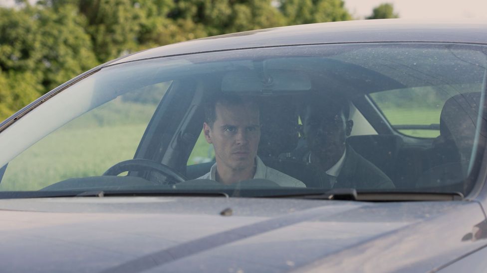 Andrew Scott, aka Fleabag’s ‘hot priest’, plays a raging taxi driver in the satirical Smithereens (Credit: Netflix) Andrew Scott, aka Fleabag’s ‘hot priest’, plays a raging taxi driver in the satirical Smithereens (Credit: Netflix)