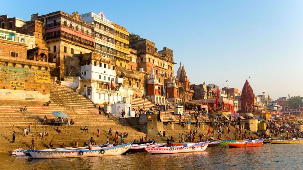 Varanasi in northern India is considered one of the world’s holiest cities (Credit: Richard Bradley/Alamy)