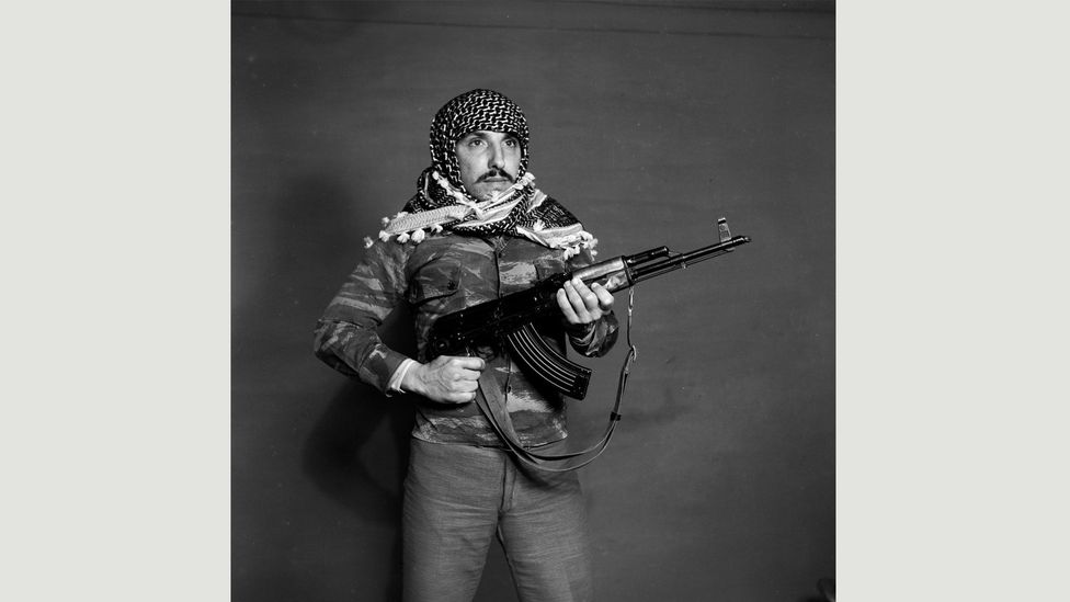 Zarif, 1971, by Hashem El Madani (Credit: From Akram Zaatari's project Objects of Study, Studio Shehrazade. Hashem El Madani collection, courtesy of the Arab Image Foundation) Zarif, 1971, by Hashem El Madani (Credit: From Akram Zaatari's project Objects of Study, Studio Shehrazade. Hashem El Madani collection, courtesy of the Arab Image Foundation)