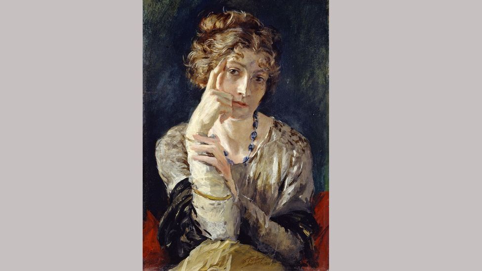 Portrait of Henriette Nigrin, 1915, who was Fortuny’s wife and creative collaborator (Credit: Getty Images) Portrait of Henriette Nigrin, 1915, who was Fortuny’s wife and creative collaborator (Credit: Getty Images)