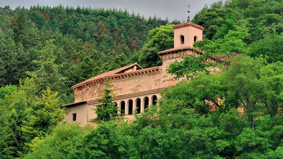 The Suso monastery in La Rioja, Spain, is believed to be the birthplace of written Spanish (Credit: Cro Magnon/Alamy) The Suso monastery in La Rioja, Spain, is believed to be the birthplace of written Spanish (Credit: Cro Magnon/Alamy)
