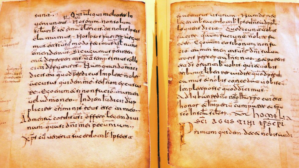 The most famous of the Suso monks’ notes have been compiled in Las Glosas Emilianenses (Credit: Cro Magnon/Alamy)