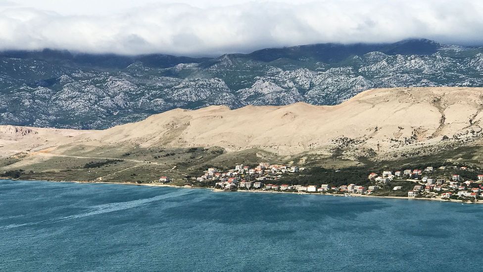 Pag, a moonscape-like island off Croatia’s northern Dalmatian coast, is defined by the bura, a powerful north-eastern wind (Credit: Kristin Vuković)
