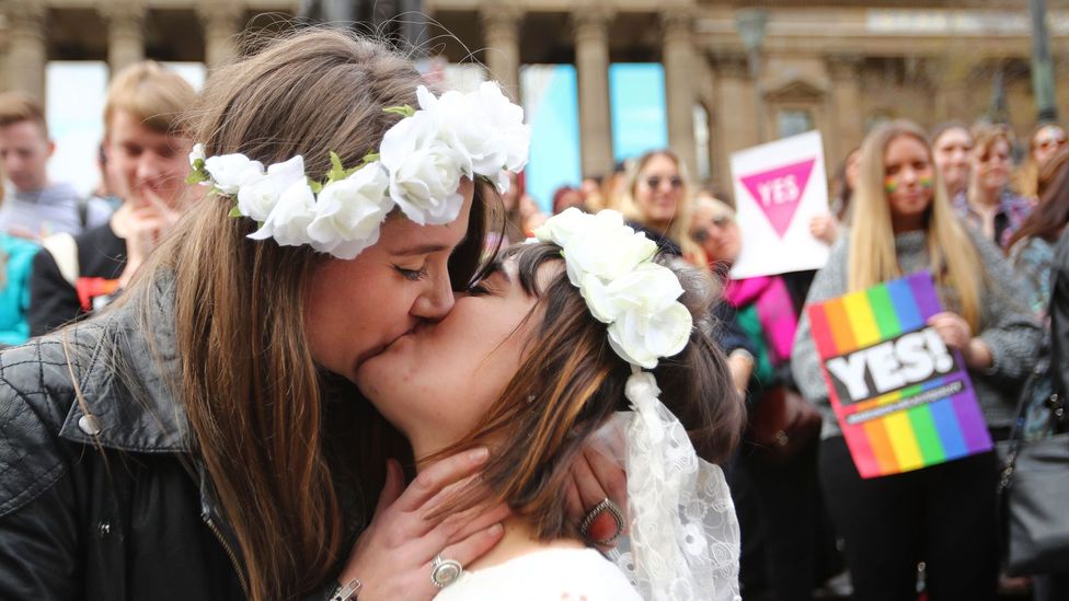 Attitudes to homosexuality are changing in many countries - a fact that may also open the way for more frank discussions about sex in general  (Credit: Getty Images)