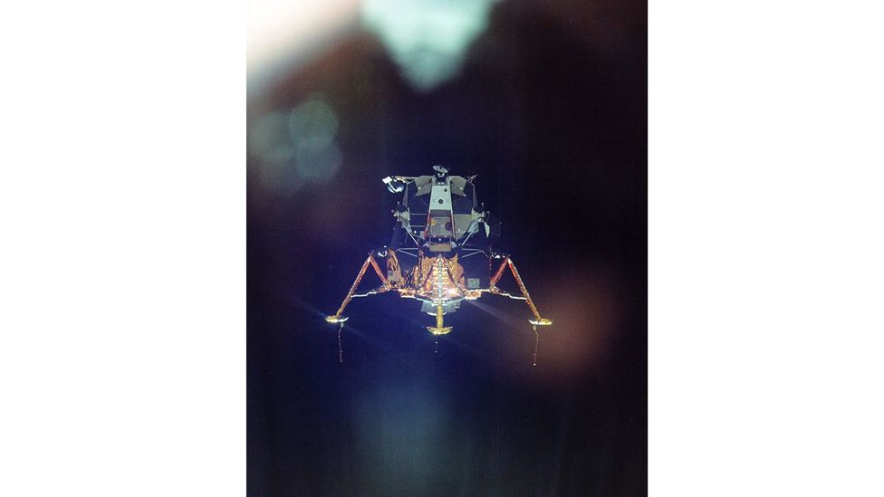 The lunar landers cost nearly $400m to make (Credit: Nasa) The lunar landers cost nearly $400m to make (Credit: Nasa)