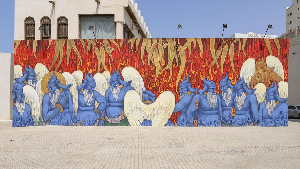 The Sharjah Art Foundation commissioned Standing Flames by Khadim Ali (Courtesy of the artist/ Sharjah Art Foundation) The Sharjah Art Foundation commissioned Standing Flames by Khadim Ali (Courtesy of the artist/ Sharjah Art Foundation)