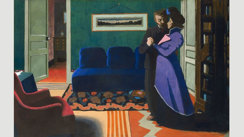 The Visit (La Visite), 1899, by Félix Vallotton (Credit: Kunsthaus Zürich) The Visit (La Visite), 1899, by Félix Vallotton (Credit: Kunsthaus Zürich)