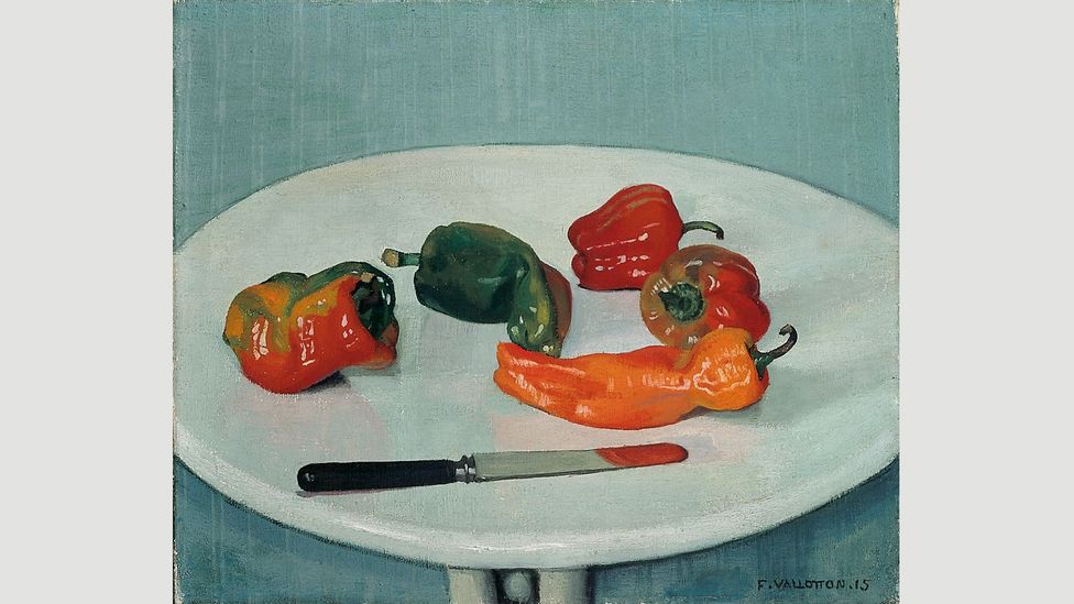 Red Peppers (Poivrons rouges), 1915, by Félix Vallotton (Credit: SIK-ISEA, Zurich) Red Peppers (Poivrons rouges), 1915, by Félix Vallotton (Credit: SIK-ISEA, Zurich)