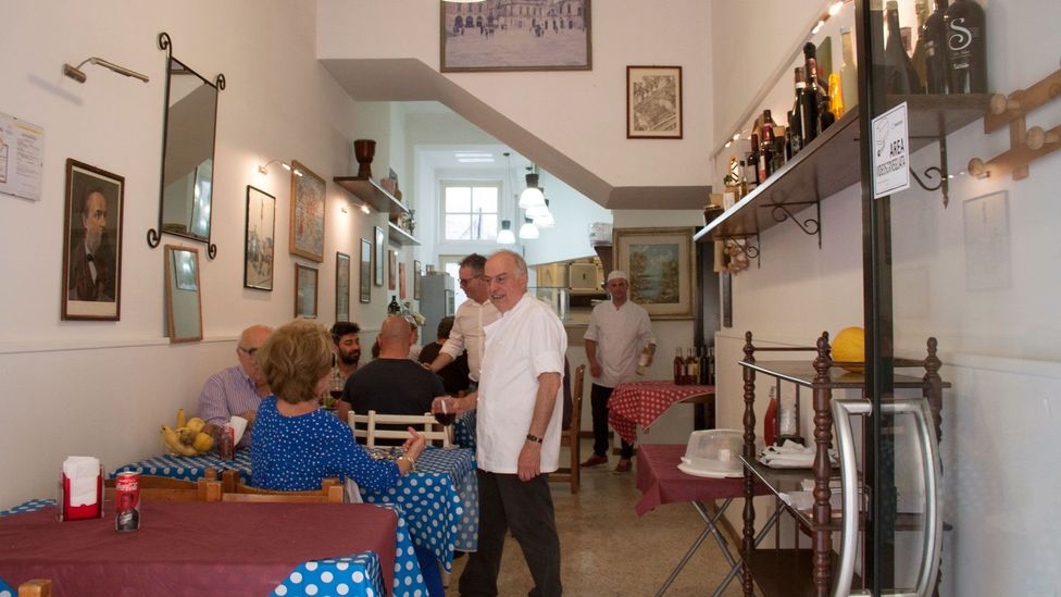 It took nearly 20 years for Luciano Faggiano to open his trattoria Quo Vadis in the town of Lecce, Italy (Credit: Davide Faggiano)