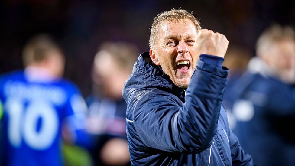 Heimir Hallgrímsson was one of the 2016 Iceland team’s coaches – and still worked part-time as a dentist (Credit: Getty Images) Heimir Hallgrímsson was one of the 2016 Iceland team’s coaches – and still worked part-time as a dentist (Credit: Getty Images)