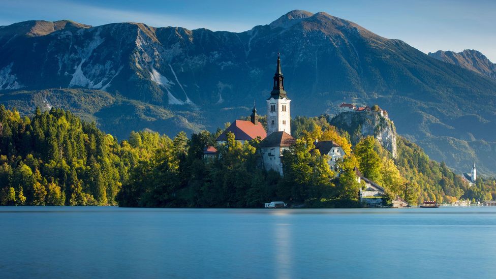 One hundred and fifty years ago, tourists came to Lake Bled in Slovenia for its natural healing qualities (Credit: Brian Jannsen/Alamy)