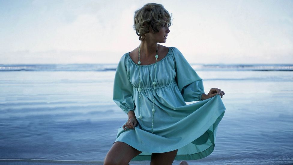 The smock, shown here in Glamour magazine, 1968, has become a chic beachwear staple (Getty Images) The smock, shown here in Glamour magazine, 1968, has become a chic beachwear staple (Getty Images)