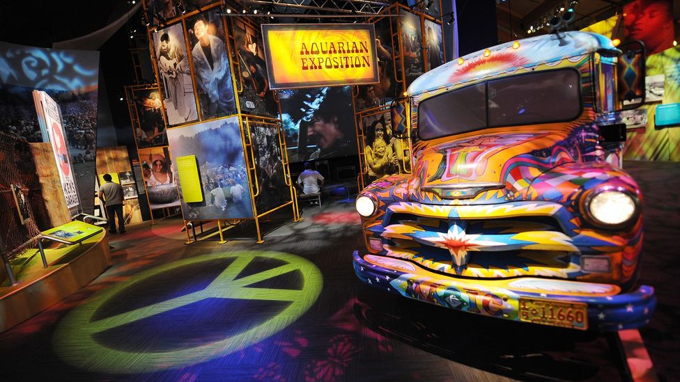 The Bethel Art Center's museum relives the festival in all its psychedelic glory (Credit: Getty Images)