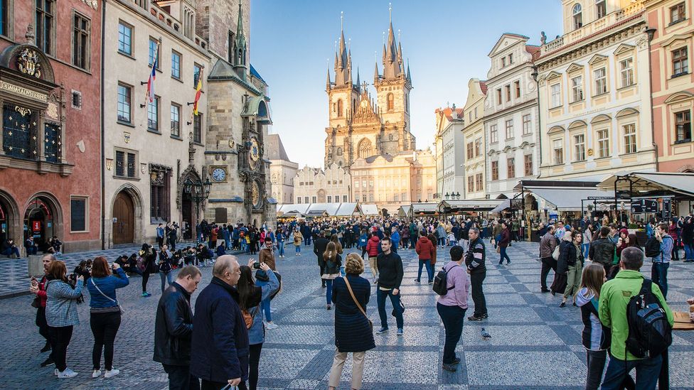 Prague ranks among the world’s most densely touristed cities (Credit: Marc Dufresne/Getty Images)