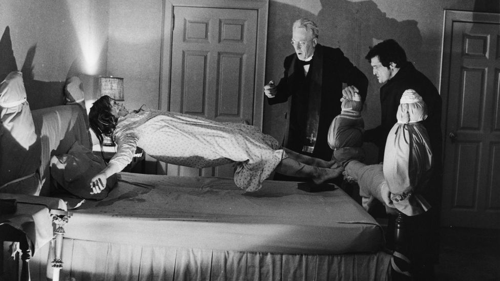 Showing the demonic possession of a young girl, The Exorcist became the first horror film to be nominated for a best picture Oscar (Credit: Alamy)