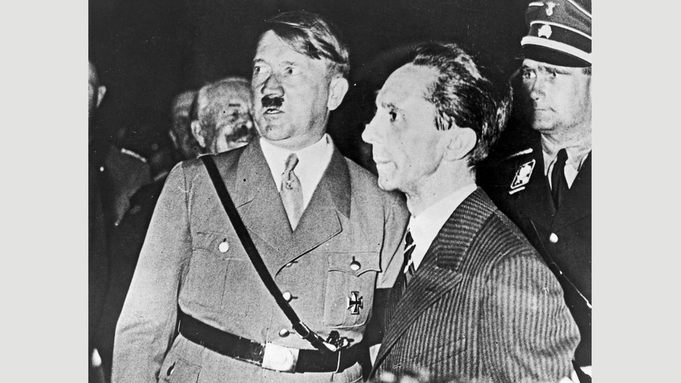 Critics such as Theodor Adorno claimed it was morally wrong to satirise the Nazis – who were themselves devoid of humour (Credit: Library of Congress) Critics such as Theodor Adorno claimed it was morally wrong to satirise the Nazis – who were themselves devoid of humour (Credit: Library of Congress)