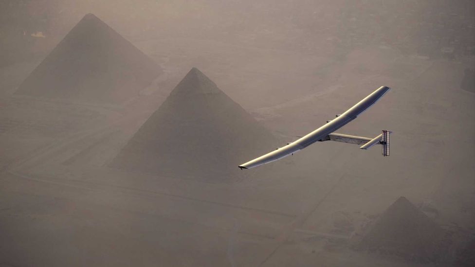 For the most part, solar-powered transport, like Solar Impulse, is a novelty (Credit: Getty Images) For the most part, solar-powered transport, like Solar Impulse, is a novelty (Credit: Getty Images)