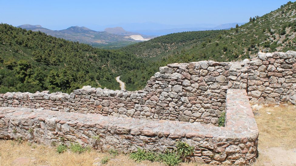 The lost city of Tenea was uncovered last October in the Peloponnese in Greece (Credit: Jessica Bateman)