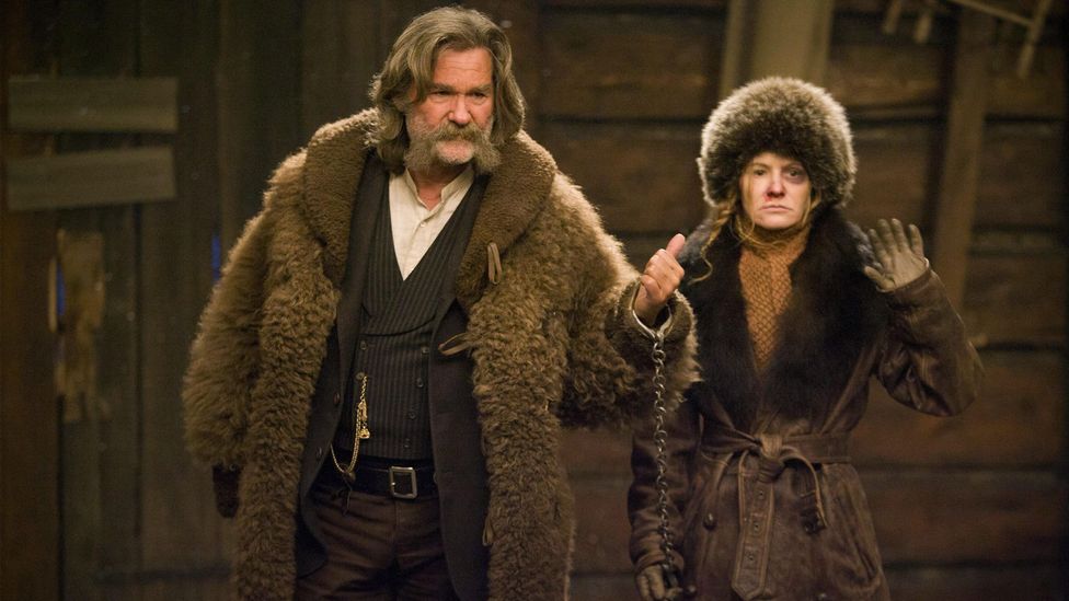 Quentin Tarantino’s films, such as The Hateful Eight, have been attacked for their  use of the N-word and violence against women (Credit: Alamy)