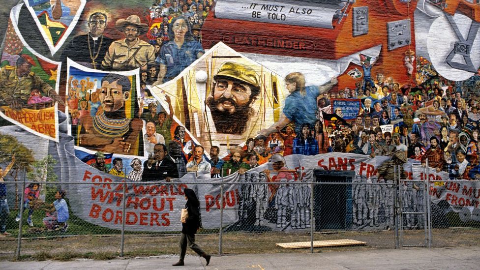 Today, Castro is still beloved in much of Harlem and by some New Yorkers (Credit: Luc Novovitch/Alamy) Today, Castro is still beloved in much of Harlem and by some New Yorkers (Credit: Luc Novovitch/Alamy)