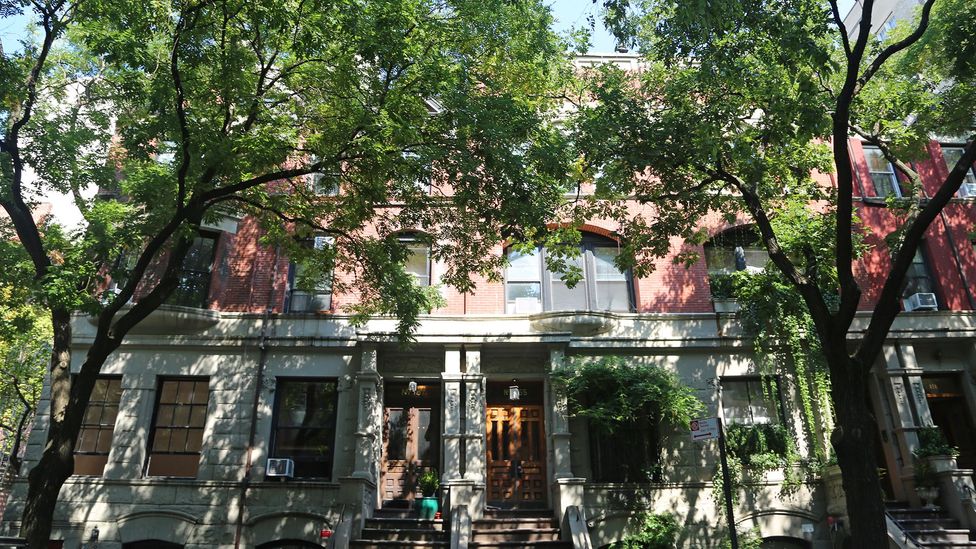 In 1948, a 22-year-old Castro stayed in this Upper West Side brownstone during his honeymoon (Credit: Rachel Mishael)