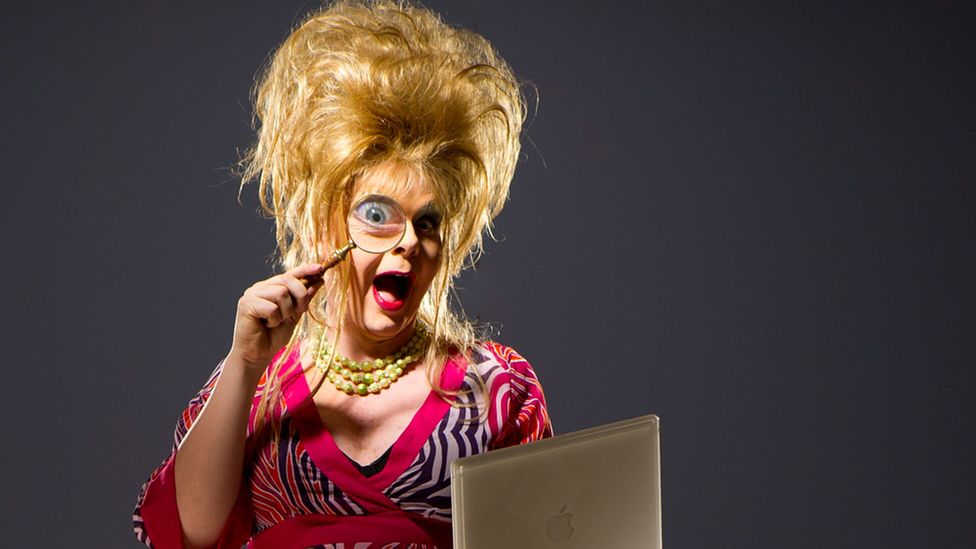 As queen Gale Force, performer and academic Dr Mark Edward has used drag to explore ageing and working-class culture (Credit: Stuart Rayner) As queen Gale Force, performer and academic Dr Mark Edward has used drag to explore ageing and working-class culture (Credit: Stuart Rayner)