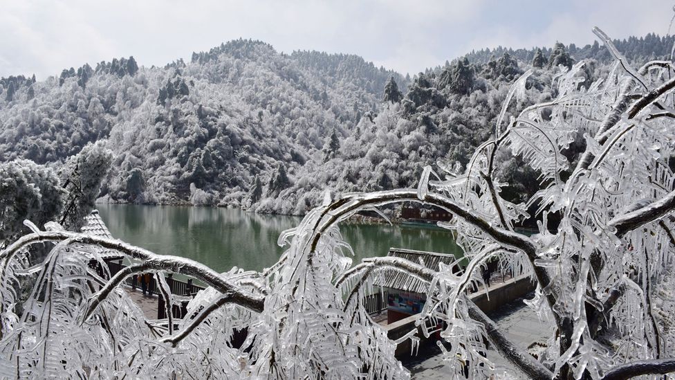 The principal Liangzhu settlement was located at the foot of Mount Tianmu – protected by a system of moats (Credit: Getty) The principal Liangzhu settlement was located at the foot of Mount Tianmu – protected by a system of moats (Credit: Getty)