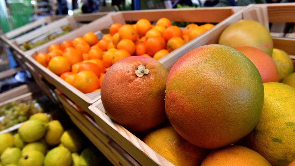 Citrus was yet another common finding in richer people's waste (Credit: Getty Images) Citrus was yet another common finding in richer people's waste (Credit: Getty Images)