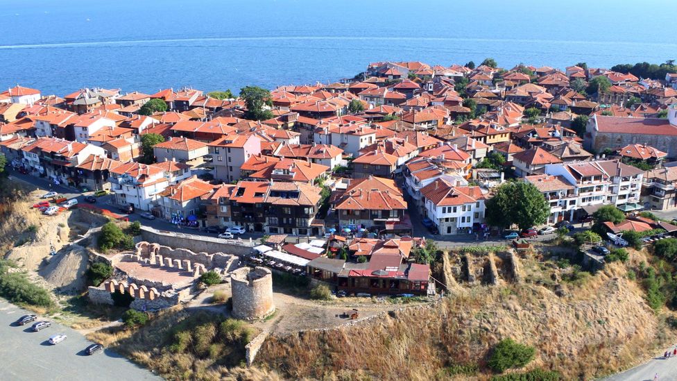Visitors can get a sense of what is out at sea by exploring the fortifications along the edge of Nessebar (Credit: mladn61/Getty Images) Visitors can get a sense of what is out at sea by exploring the fortifications along the edge of Nessebar (Credit: mladn61/Getty Images)