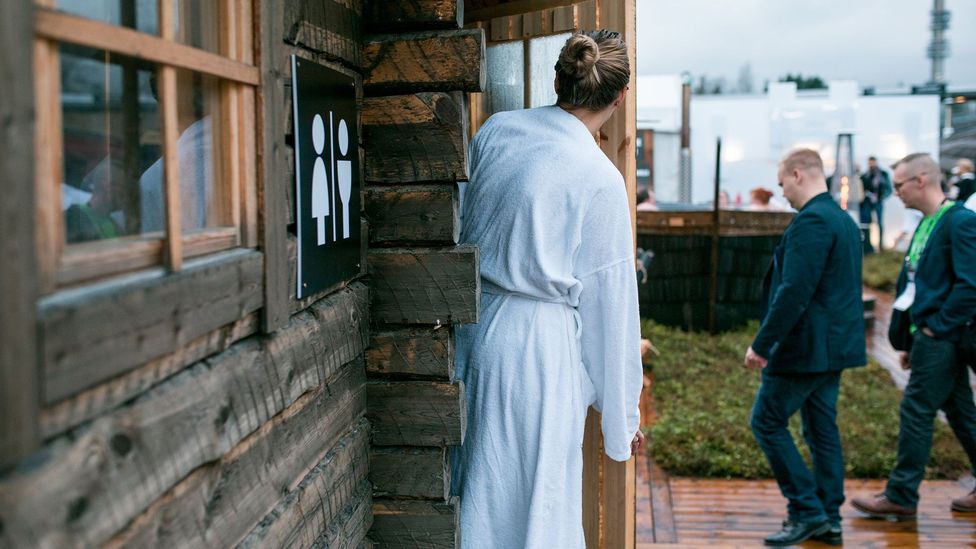 Why are saunas stressing out start-ups? - BBC Worklife