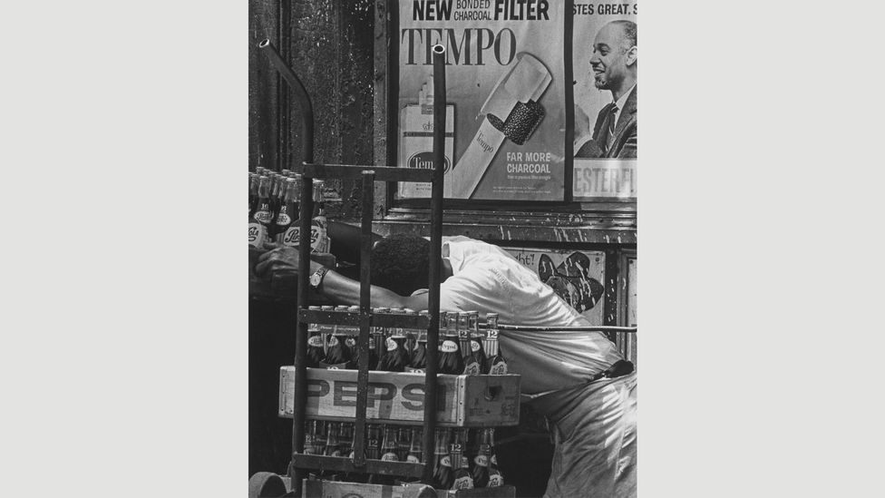 Pepsi, 1964 (Credit: Estate of Roy DeCarava. Courtesy David Zwirner) Pepsi, 1964 (Credit: Estate of Roy DeCarava. Courtesy David Zwirner)