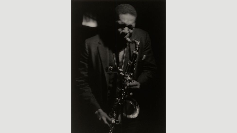 Coltrane #24, 1961 (Credit: Estate of Roy DeCarava. Courtesy David Zwirner) Coltrane #24, 1961 (Credit: Estate of Roy DeCarava. Courtesy David Zwirner)