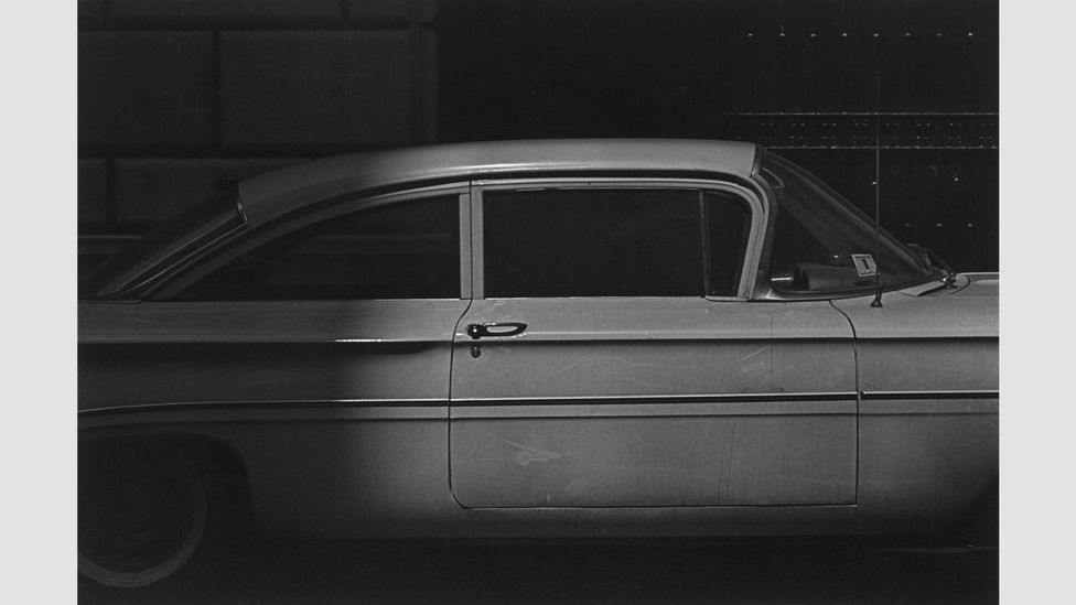 White car and dots, 1961 (Credit: Estate of Roy DeCarava. Courtesy David Zwirner) White car and dots, 1961 (Credit: Estate of Roy DeCarava. Courtesy David Zwirner)