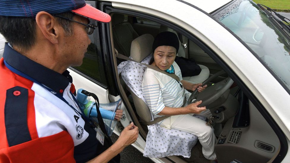 As elderly drivers cause an increasing number of accidents on Japan's roads, driving schools for the aged have sprung up to retrain drivers (Credit: Getty Images) As elderly drivers cause an increasing number of accidents on Japan's roads, driving schools for the aged have sprung up to retrain drivers (Credit: Getty Images)