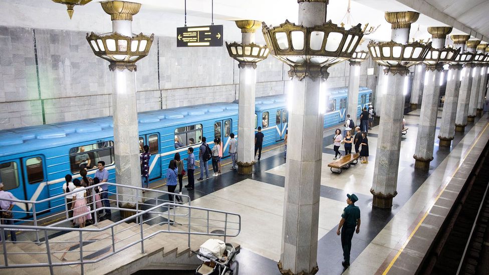 The Tashkent Metro has been described as one of the world's most beautiful metro systems