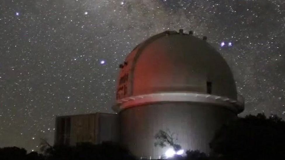can you see evidence of moon landing with telescope