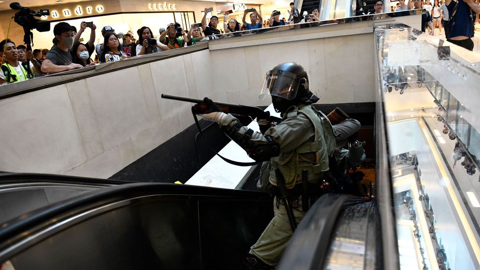 Many Chinese rappers have taken a political stand as the Hong Kong protests have gathered pace (Credit: Getty Images)