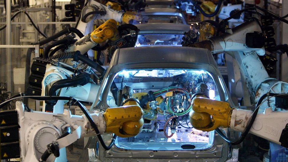 A study published in June by analysis firm Oxford Economics estimated up to 20 million manufacturing jobs globally could be replaced by robots by 2030 (Credit: Getty Images) A study published in June by analysis firm Oxford Economics estimated up to 20 million manufacturing jobs globally could be replaced by robots by 2030 (Credit: Getty Images)