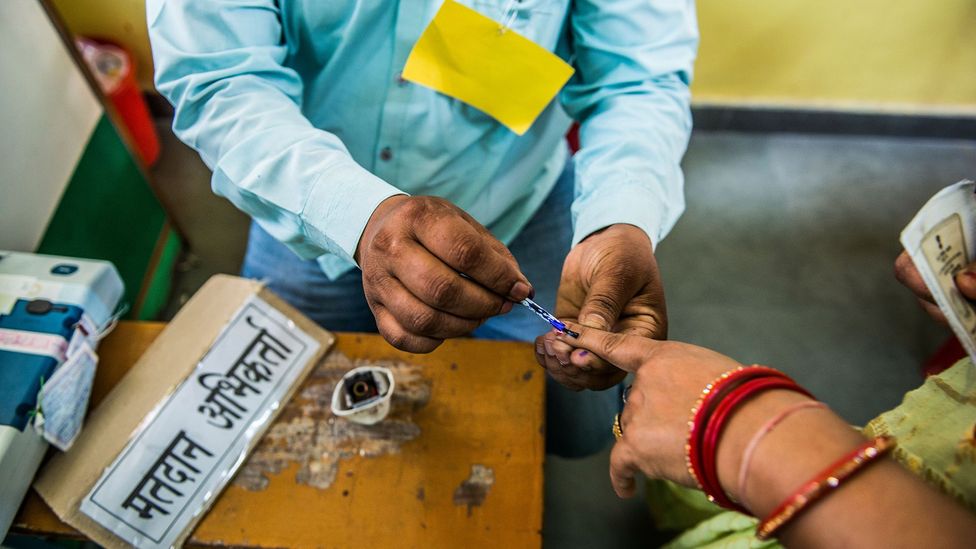India held the world’s largest democratic elections last year but those going into the ballot boxes faced a bewildering number of options (Credit: Getty Images) India held the world’s largest democratic elections last year but those going into the ballot boxes faced a bewildering number of options (Credit: Getty Images)