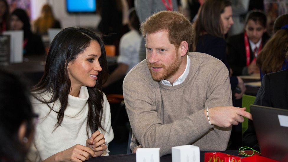 As time has gone on, the Royals have become celebrities, with 'stars' such as the Duke and Duchess of Sussex getting massive international coverage (Credit: Alamy)