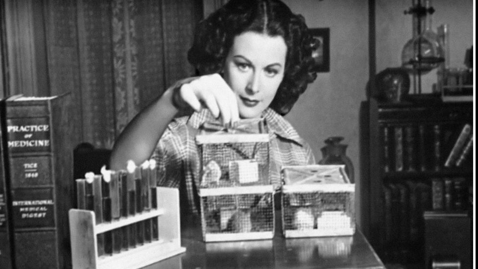 In addition to starring on the silver screen, Hedy Lamarr, a famous polymath, also co-developed a transmission method that has carried into today’s technologies (Credit: Alamy) In addition to starring on the silver screen, Hedy Lamarr, a famous polymath, also co-developed a transmission method that has carried into today’s technologies (Credit: Alamy)