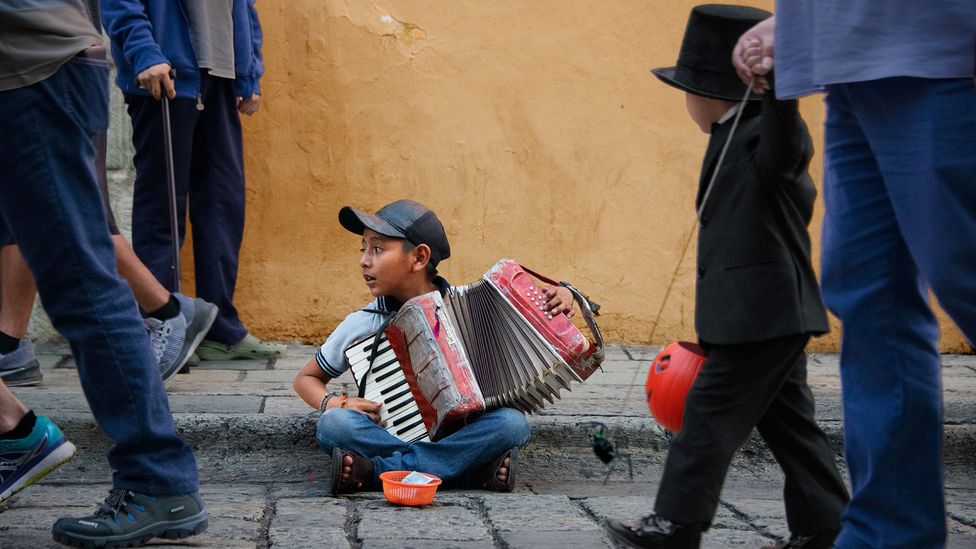 Feeling invisible and shunned, Theroux felt a kinship in his old age with how many Mexicans are portrayed by the US media (Credit: Steve McCurry)