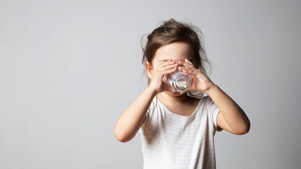 It's recommended that small children consume 350 milligrams of calcium a day, which can be provided by just over half a pint of milk (Credit: Getty Images)