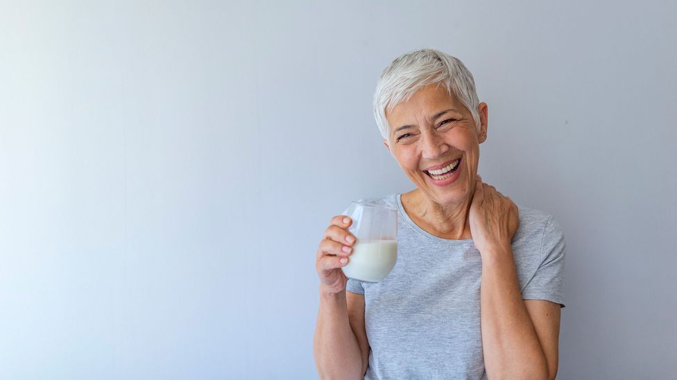 Soya milk is the best replacement for cow's milk, but because its protein quality may be lower, it may not be the best choice for the elderly (Credit: Alamy)