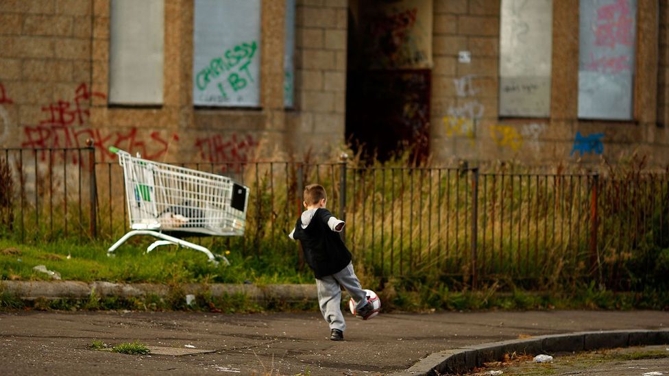 A study has shown that living in a deprived area can lead to major depressive disorder in men, but not in women (Credit: Getty Images) A study has shown that living in a deprived area can lead to major depressive disorder in men, but not in women (Credit: Getty Images)
