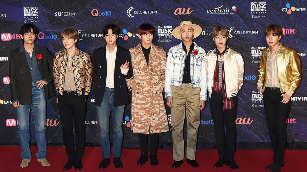 K-pop boy band BTS ranked 43rd in the 2019 Forbes Celebrity 100 list of the world’s top-earning celebrities (Credit: Getty Images)