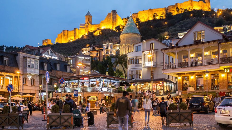 Georgia is seeing its visitor numbers boom, with half of all trips to Tbilisi (Credit: Yulia Babkina/Alamy)