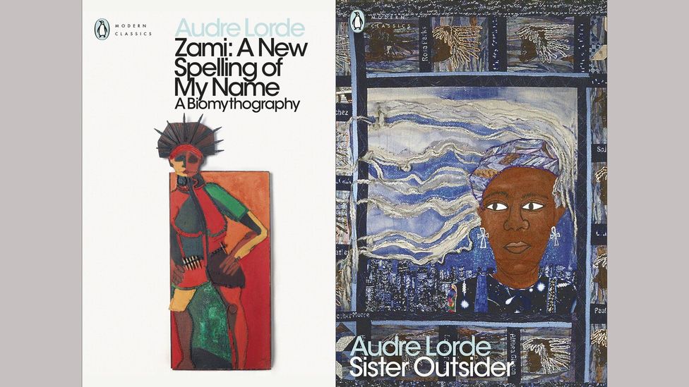 Audre Lorde’s books Zami, 1982, and Sister Outsider, 1984, have recently been re-issued (Credit: Penguin)